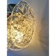 Mid-Century Modern Style “Nuvoletta” Glass Disc Wall Sconce