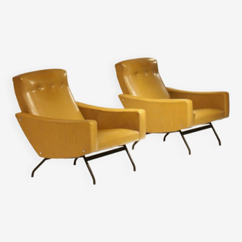 Gilbert Steiner armchairs 1960