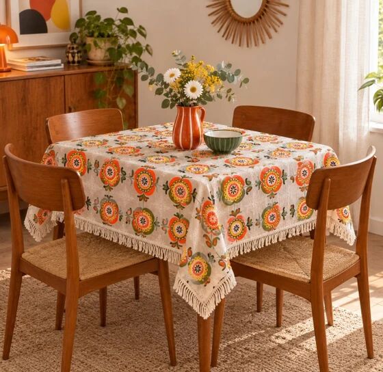 Vintage tablecloth 1970