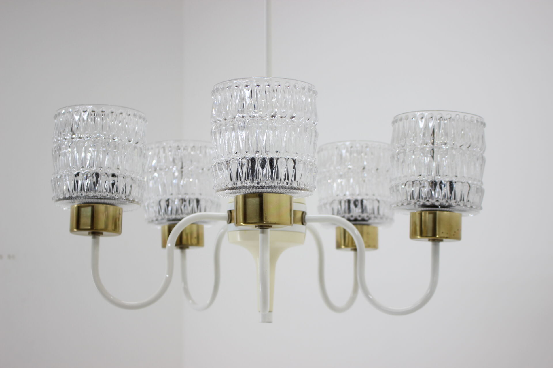 Mid-century chandelier by Kamenicky  Senov,1970‘s.