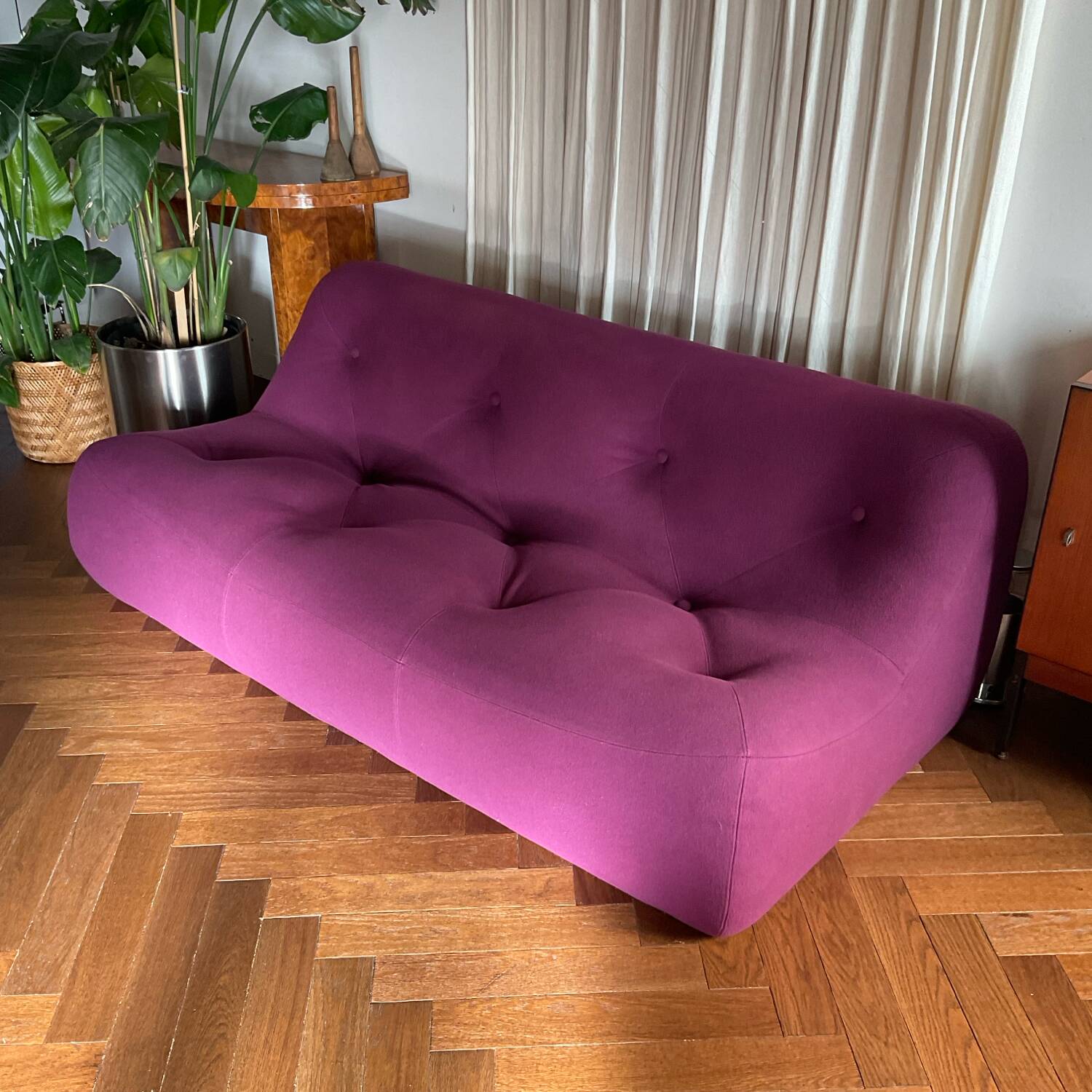 Kali 3-seater sofa ligne roset michel ducaroy vintage