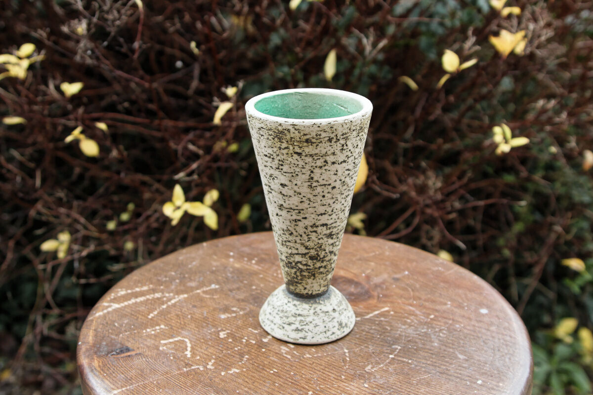 Saint Clement ceramic cone vase