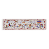 Hand-knotted rug, vintage Turkish rug 50x184 cm