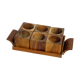 Wooden egg display