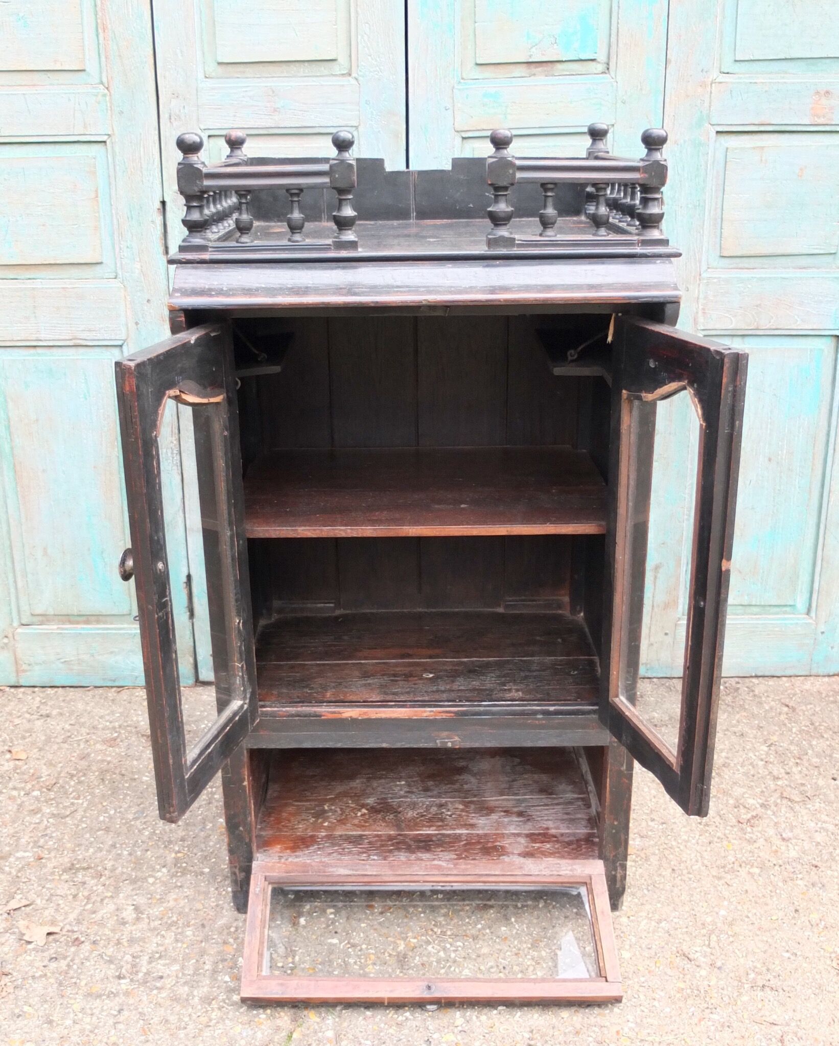 Antique Indian Wooden Cupboard