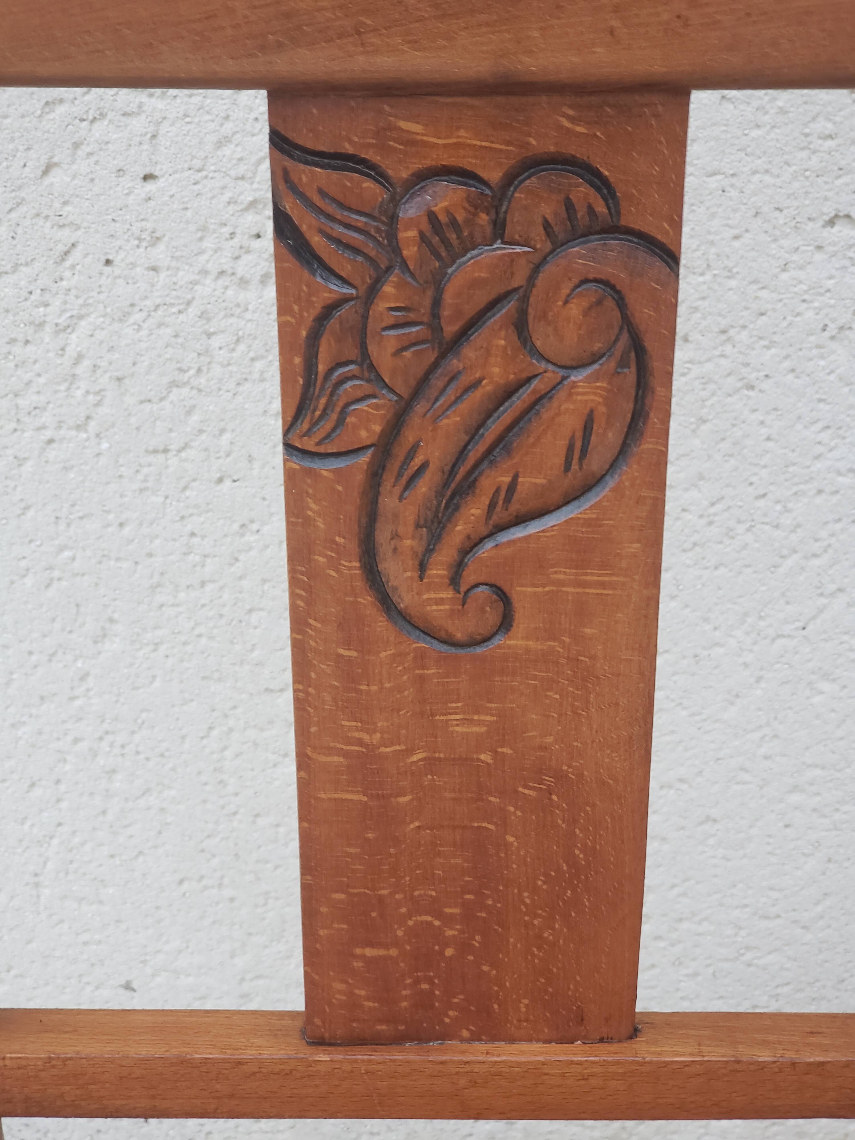 2 chaises de bistrot des années 1950