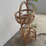 Rattan mini bar