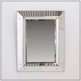 Miroir rectangulaire à facettes multiples