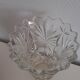 Carved crystal vase