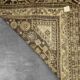 Handwoven oriental Qashqai nomadic rug, 1920s