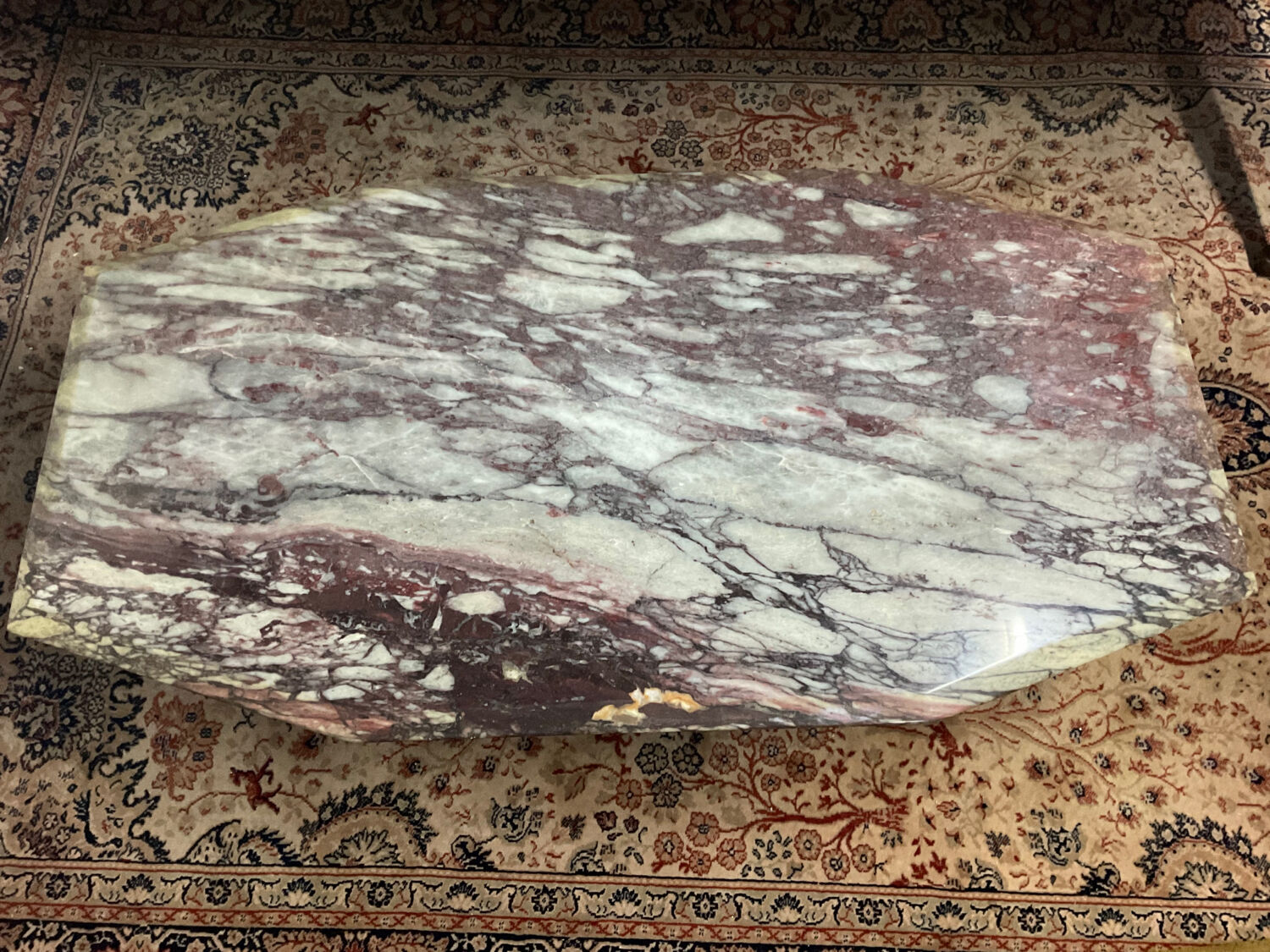 Vintage marble coffee table