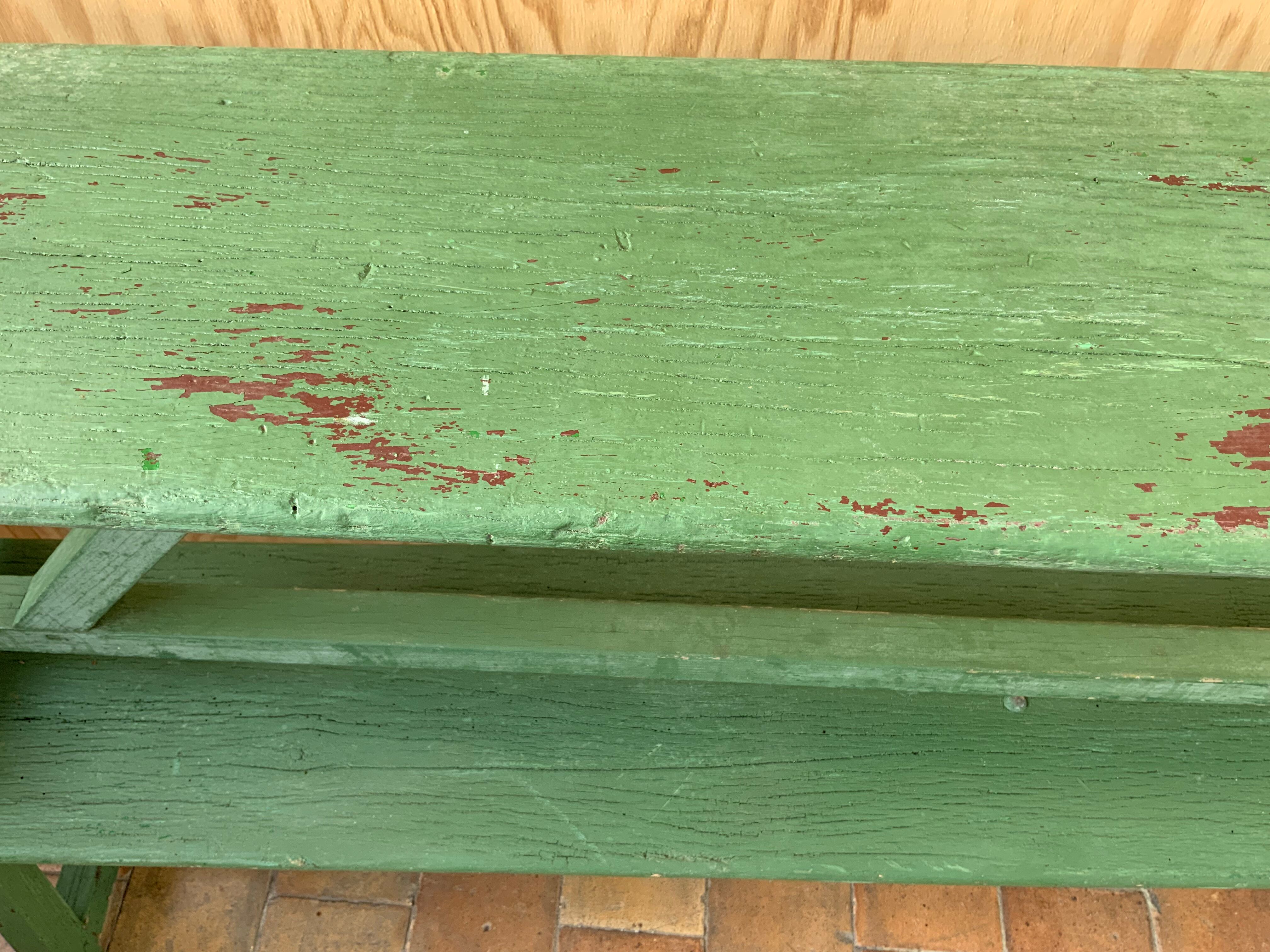 Pair of vintage benches