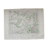 Vintage map of Audun-le-Roman