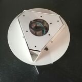 Ceiling lamp 3 adjustable metal lamps vintage 1980