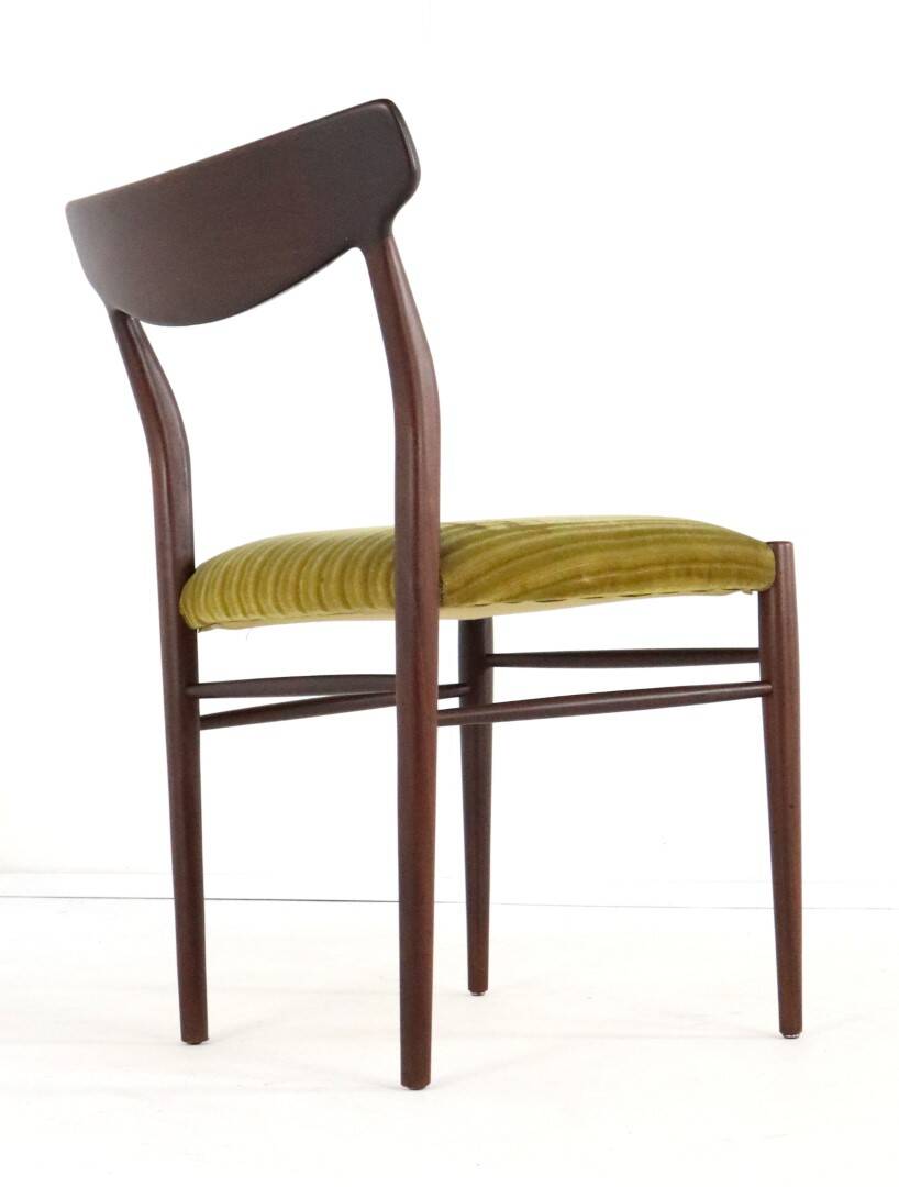 Set of 6 Lübke Otto Pollak mid centiry chairs 'Aldersbach'