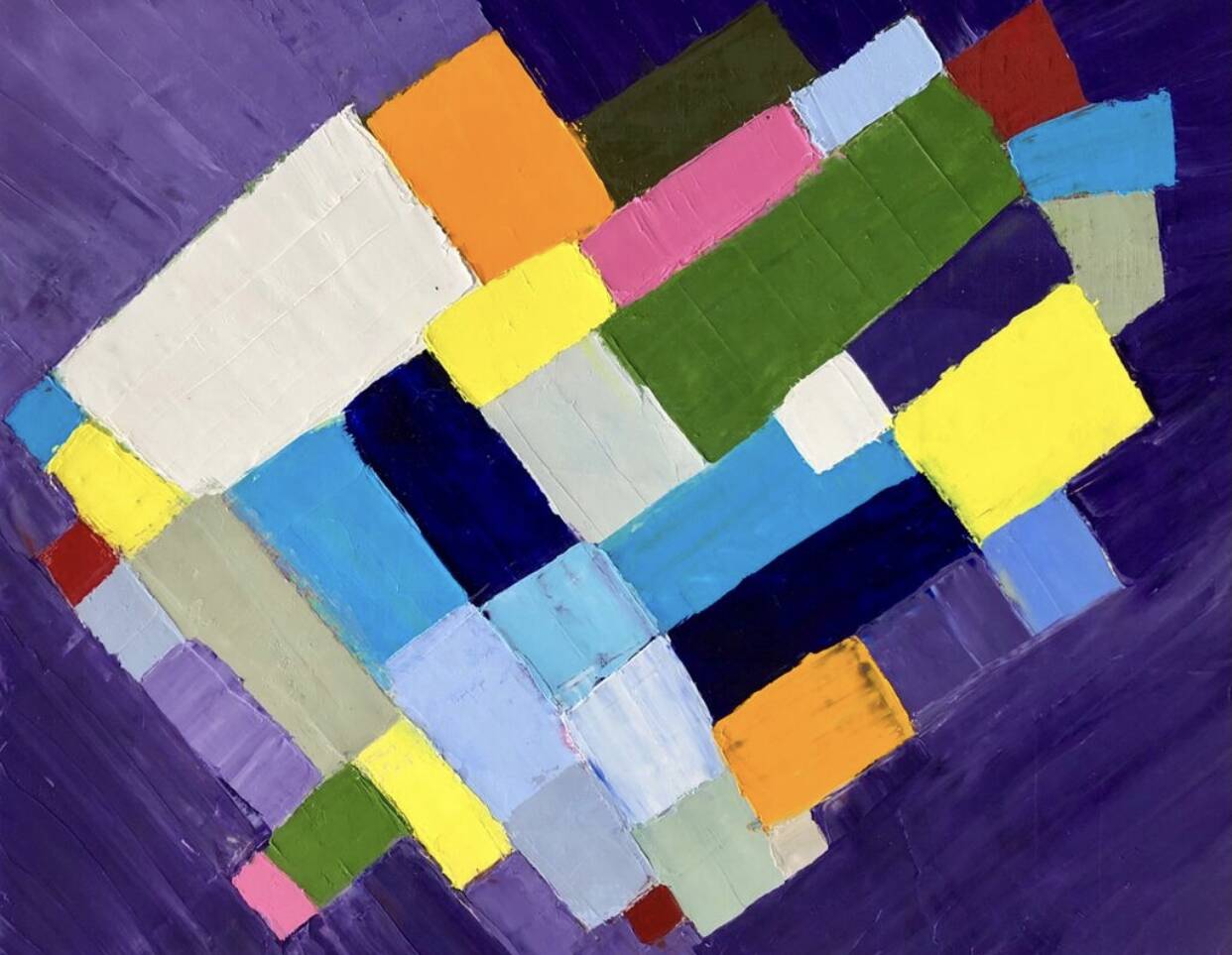 Violet Oil Palette Knife