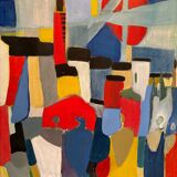 Signed abstract composition