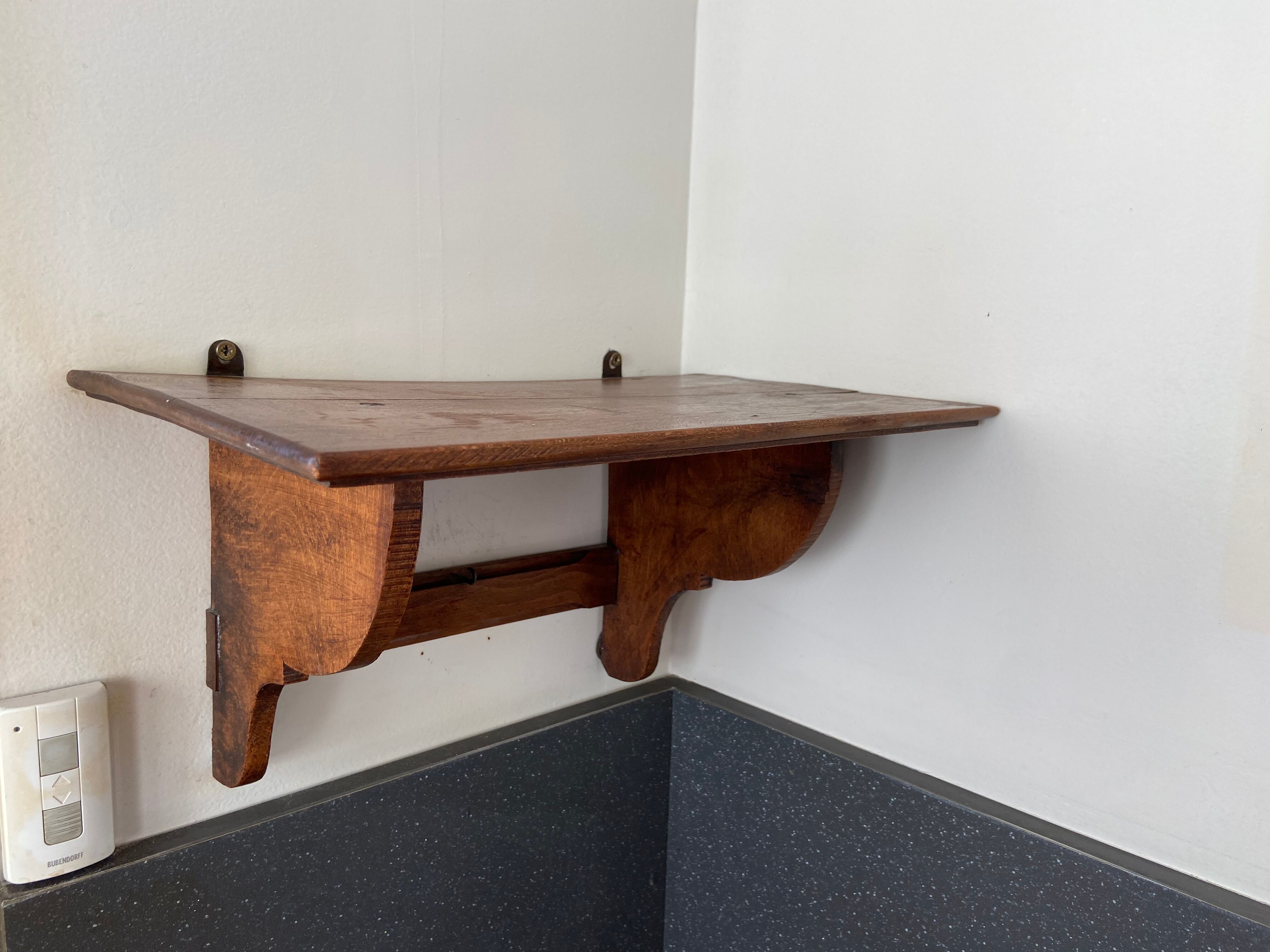 Antique wall shelf