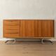 Wonderful partly solid sideboard in Scandinavian style from the 1950s