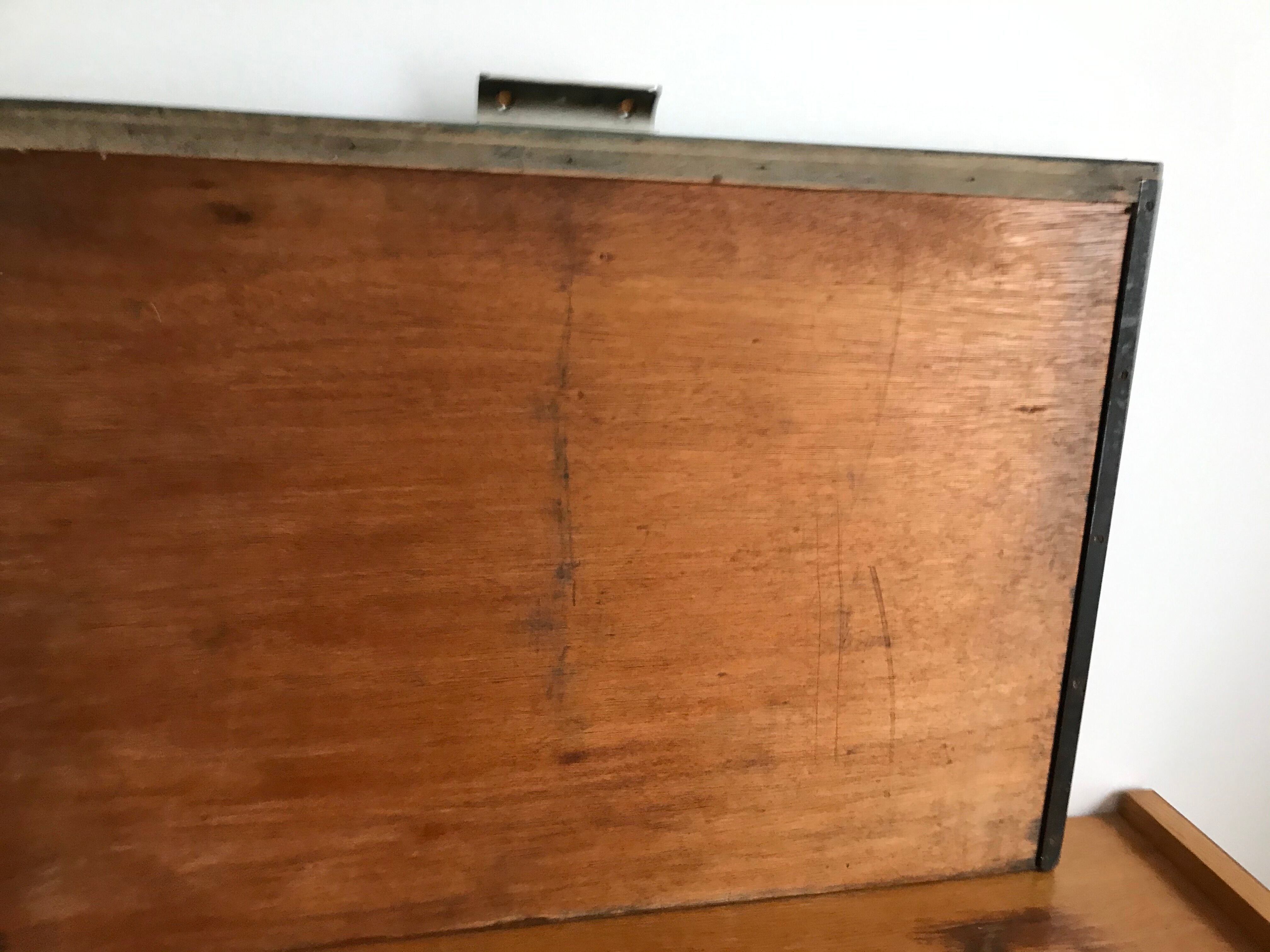 Old printing cabinet drawer locker