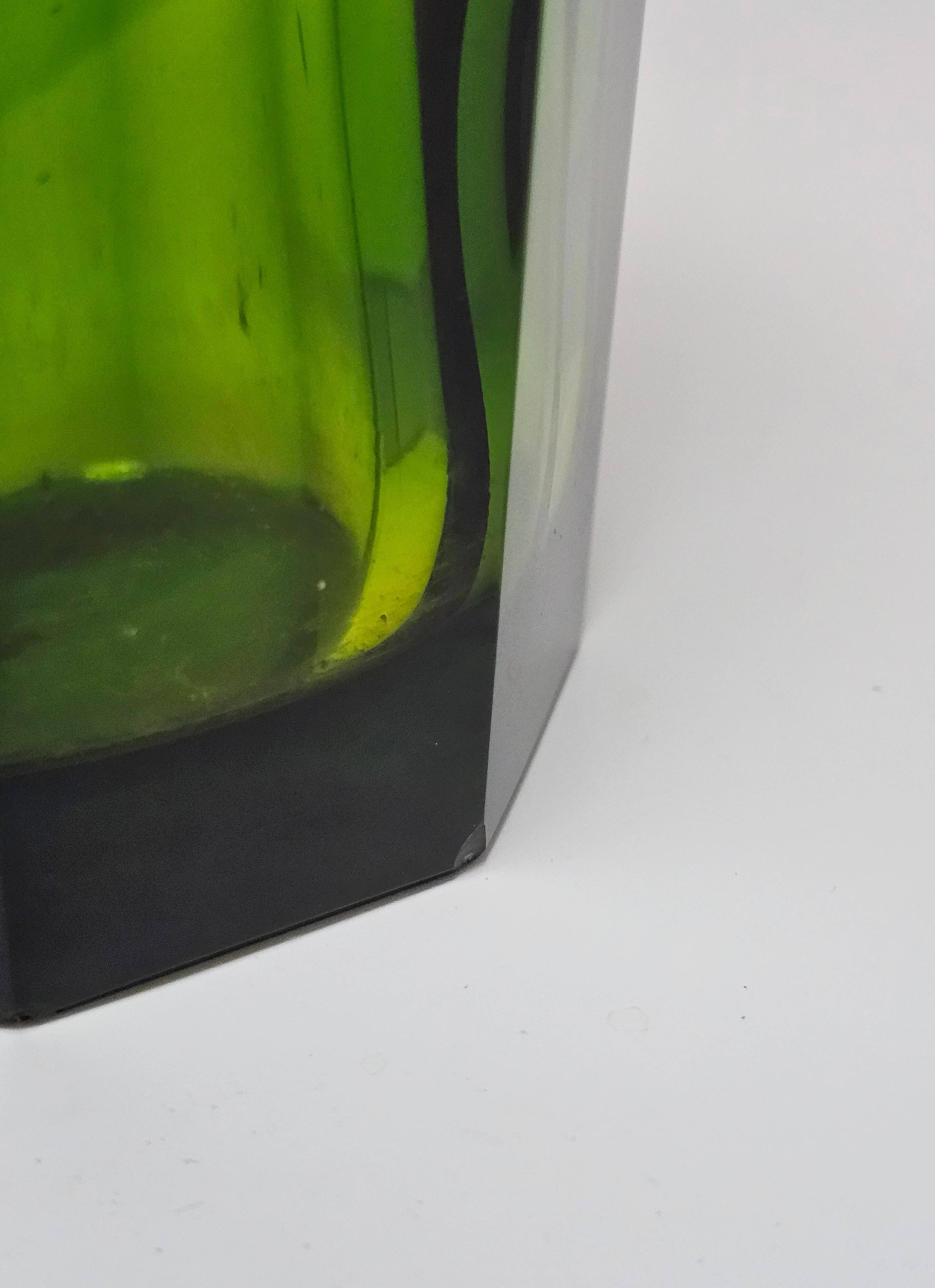 Rainbow Vase by Aknuny Astvatsaturyan for Leningrad Art Glass Factory 1960