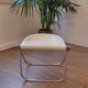 Vintage white Pluff stool – Anonima Castelli