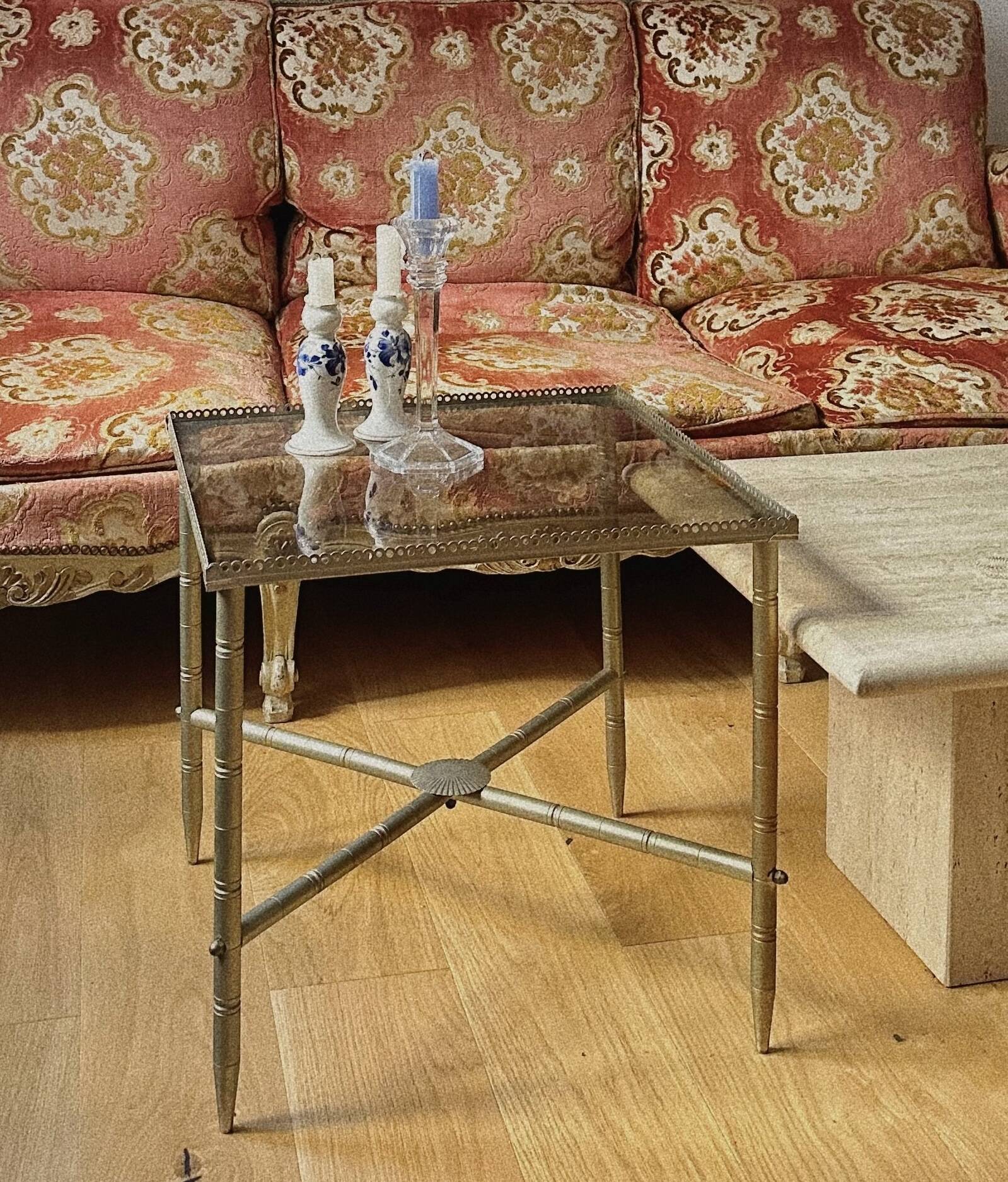 Table basse en verre