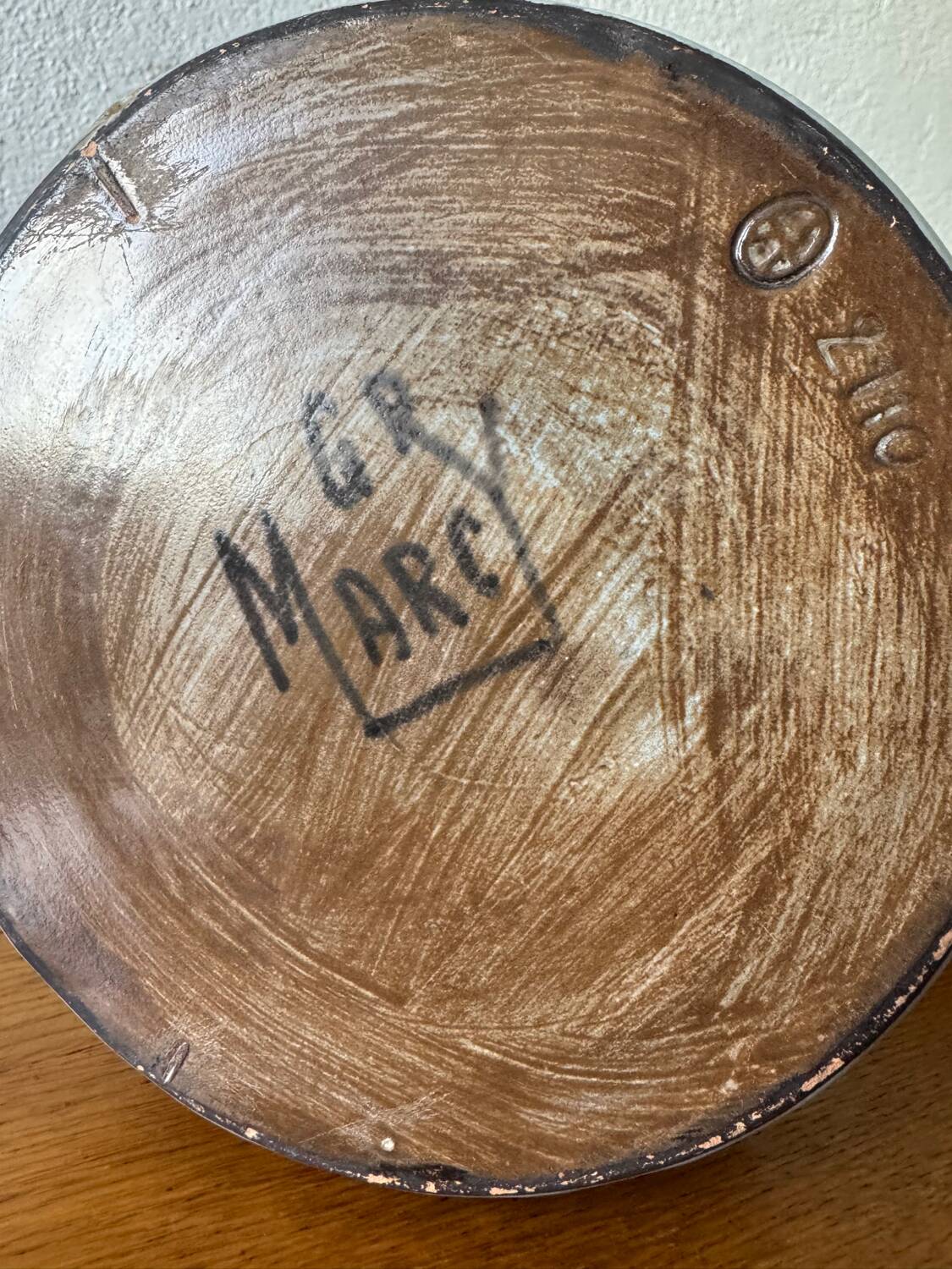 Guy Roland Marcy ceramic pitcher from the 60s