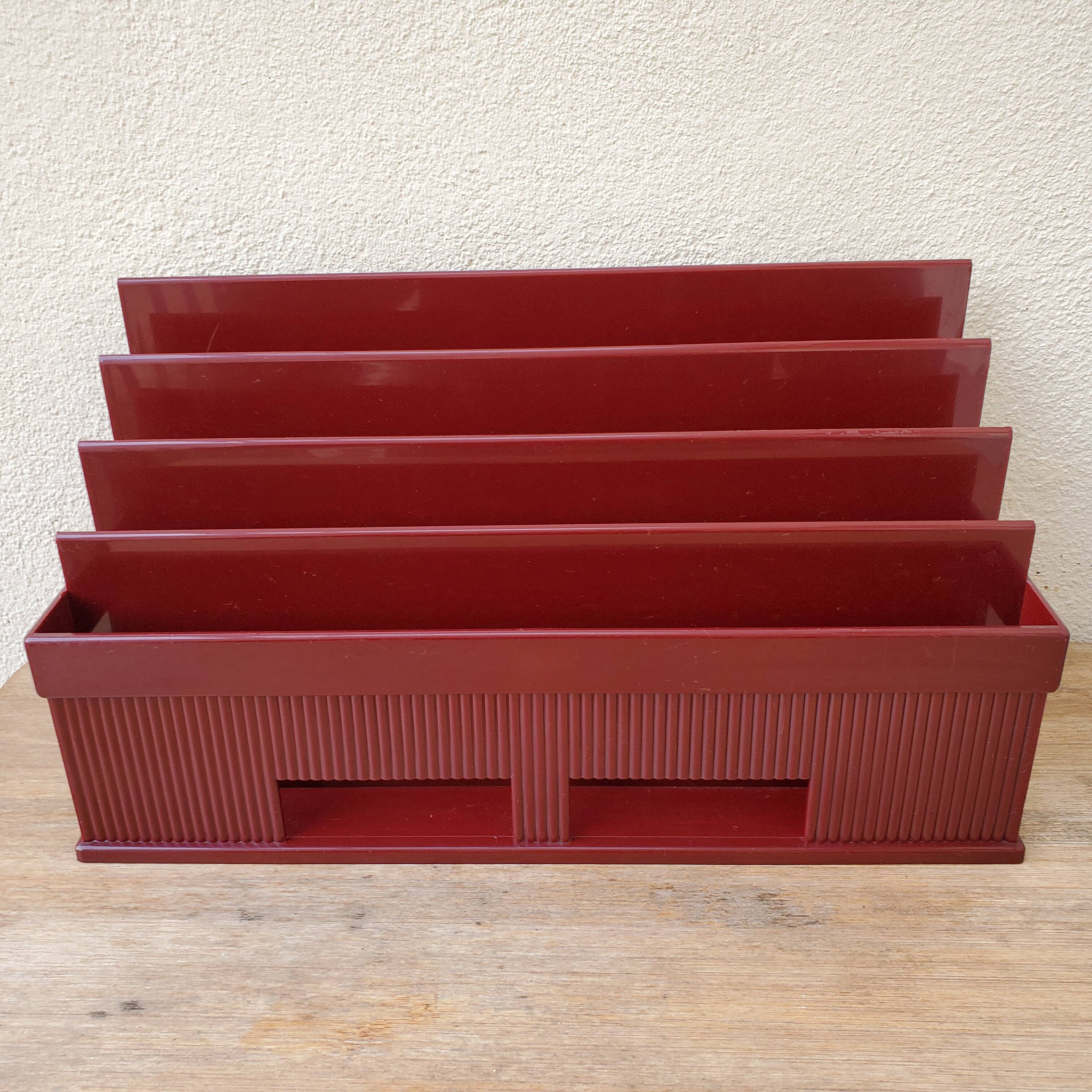 Sorter Lynx burgundy vintage 70's