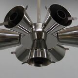Lustre de l'ère spatiale Spoutnik de Kamenicky Senov, années 1970