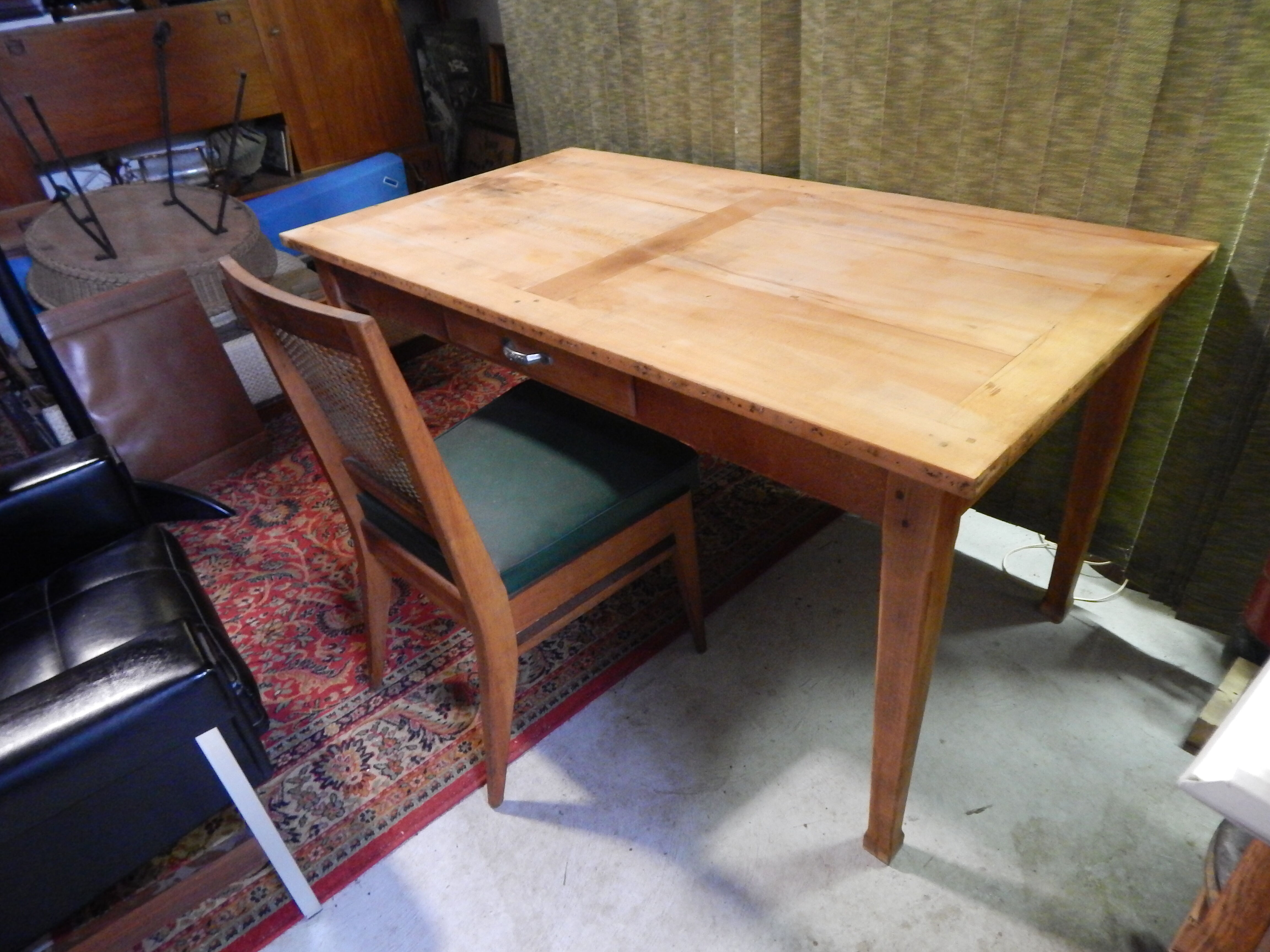 Old office farm table