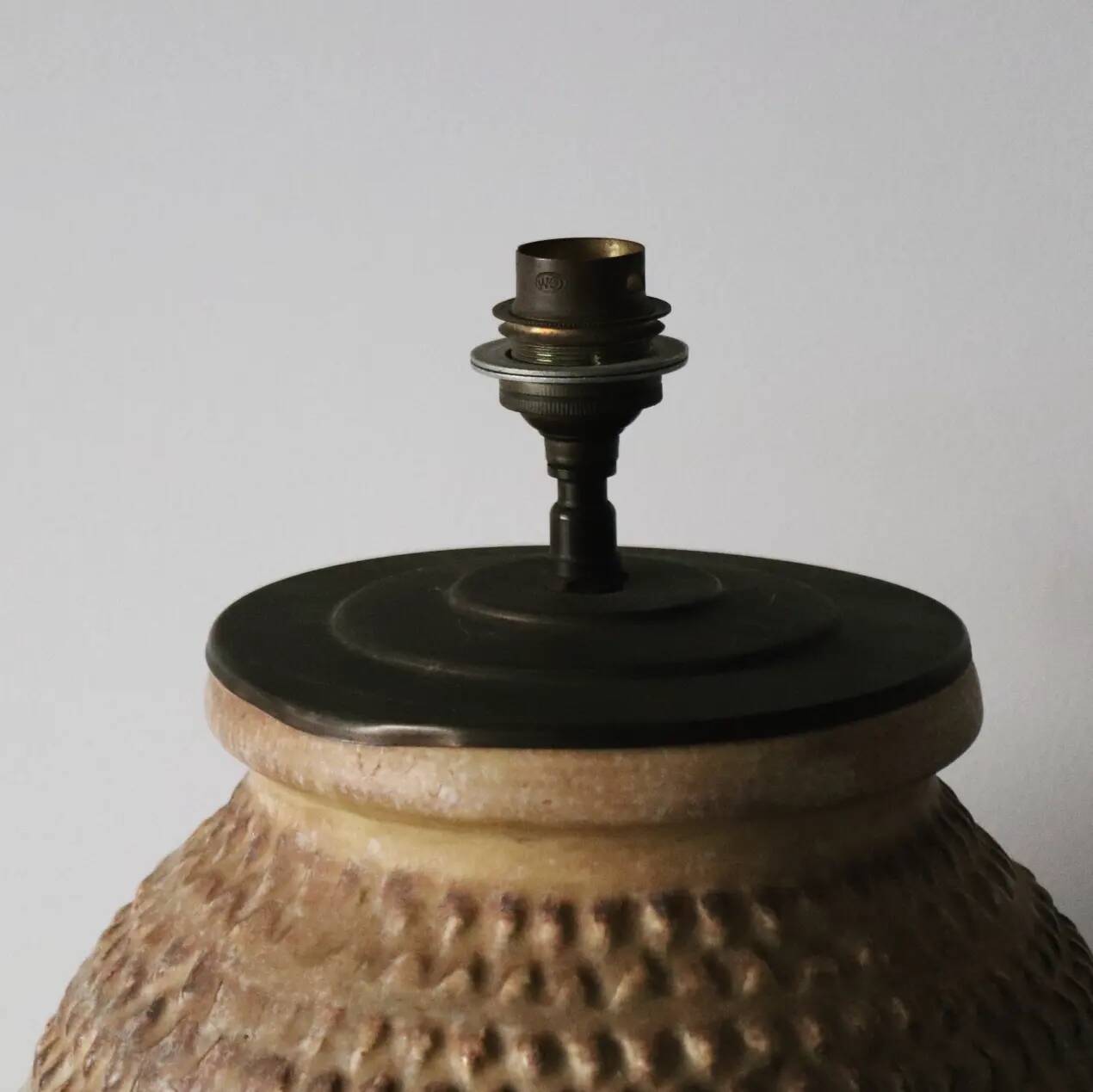 Lampe Bay Keramik West Germany 1970s