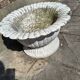 Ensemble de 2 pots à fleurs en beton