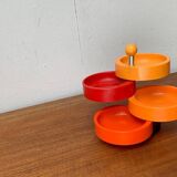 Extendable space-age pivoting bowls from the mid-century by Emsa, 1960s, set of 2.