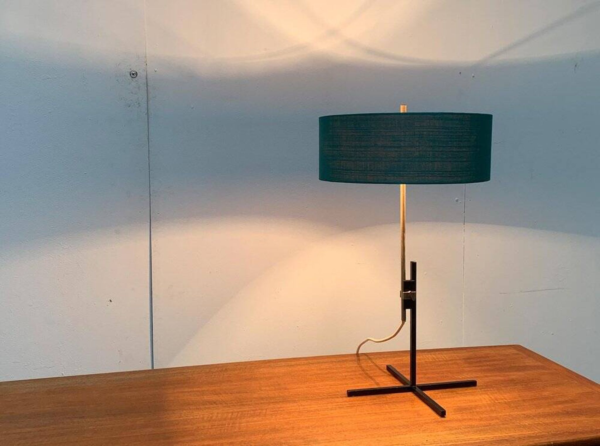 Mid-century minimalist table lamp by Kaiser Idell / Kaiser Leuchten.