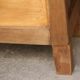 Adorable banc de sacristie en bois blond. Fin XIXeme.