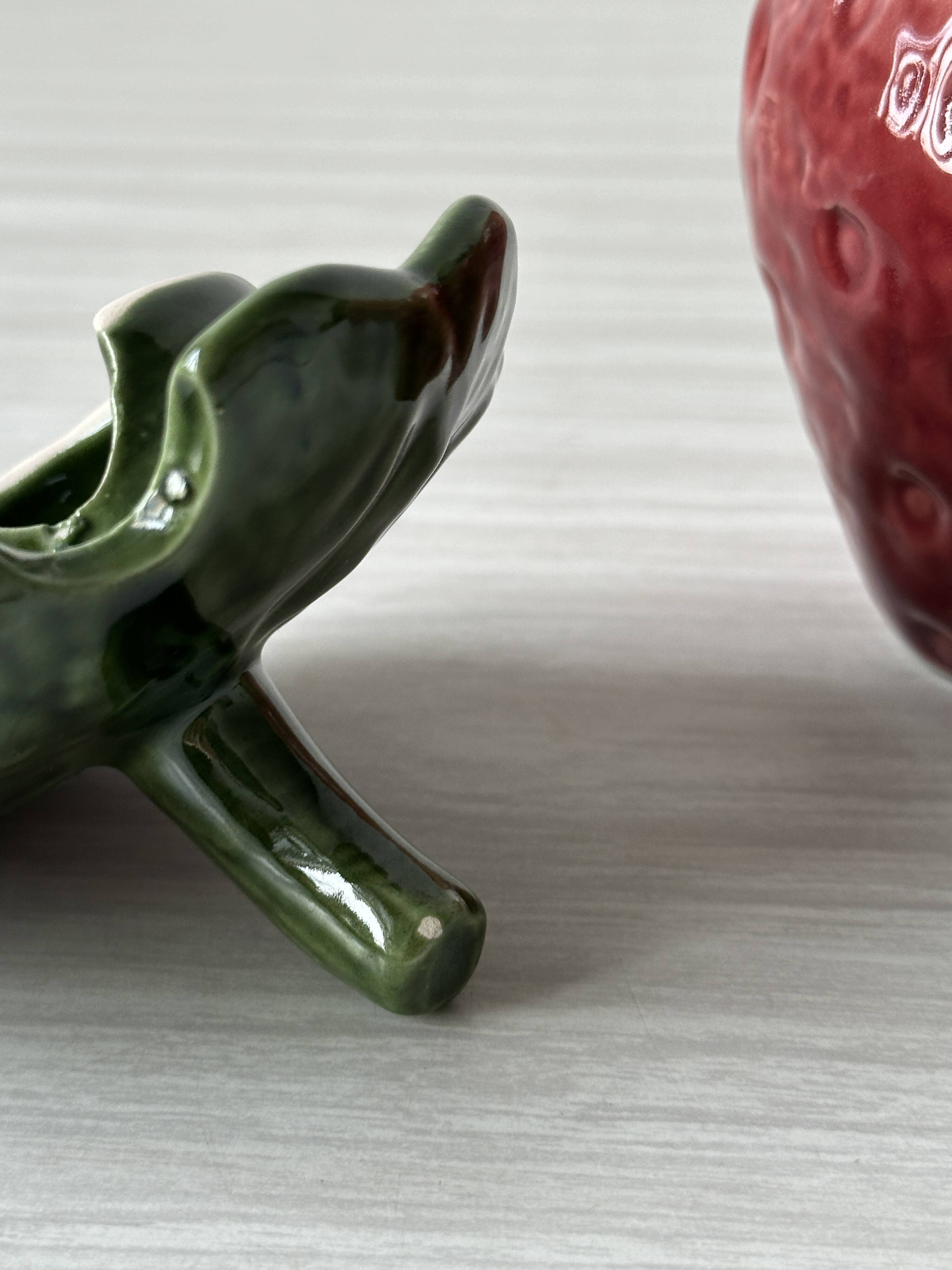 Strawberry slushy jam pot