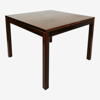 Table basse en acajou, Vejle Stole, Danemark, années 1970