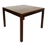 Mahogany Coffee Table, Vejle Stole, Denmark, 1970s