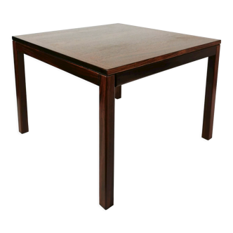 Table basse en acajou, Vejle Stole, Danemark, années 1970