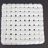 Vintage woven pocket emptier 1960