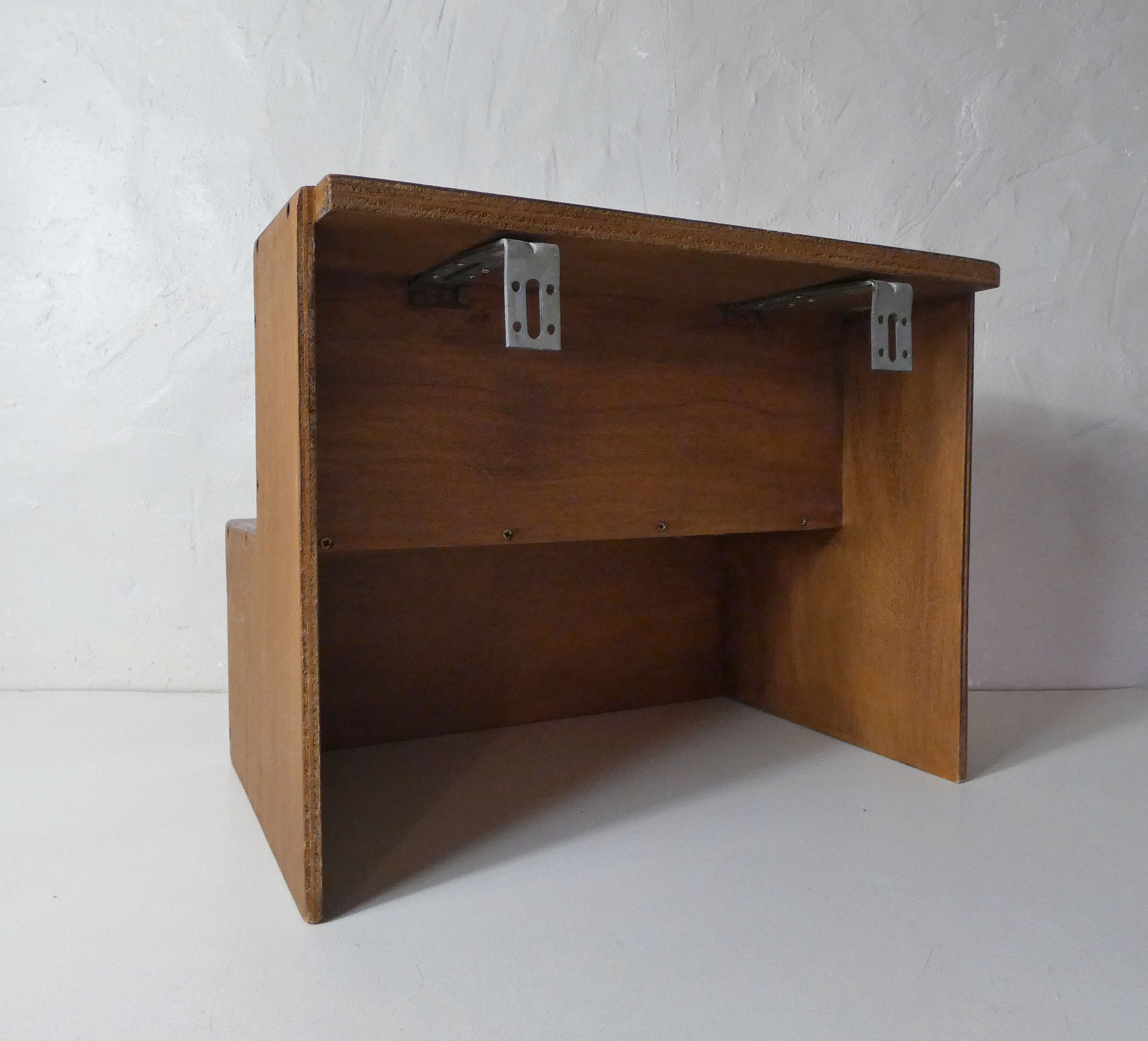 Vintage wooden foot walk