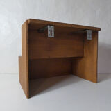 Vintage wooden foot walk