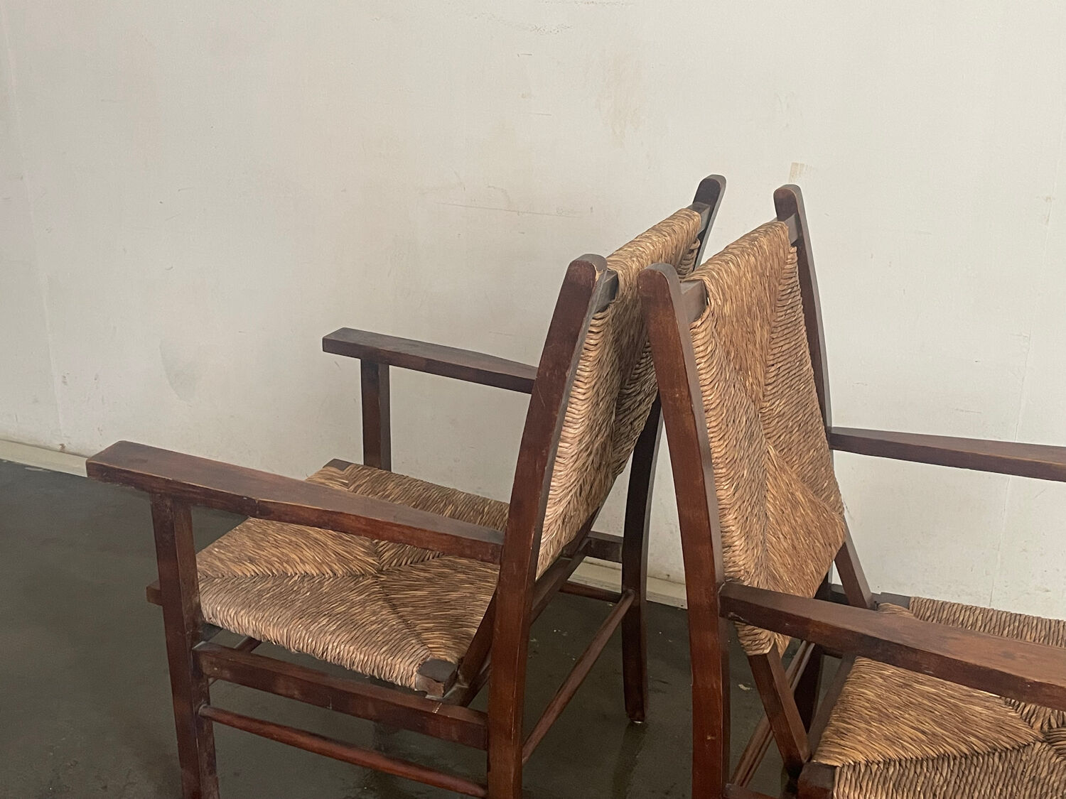 Pair of vintage armchairs