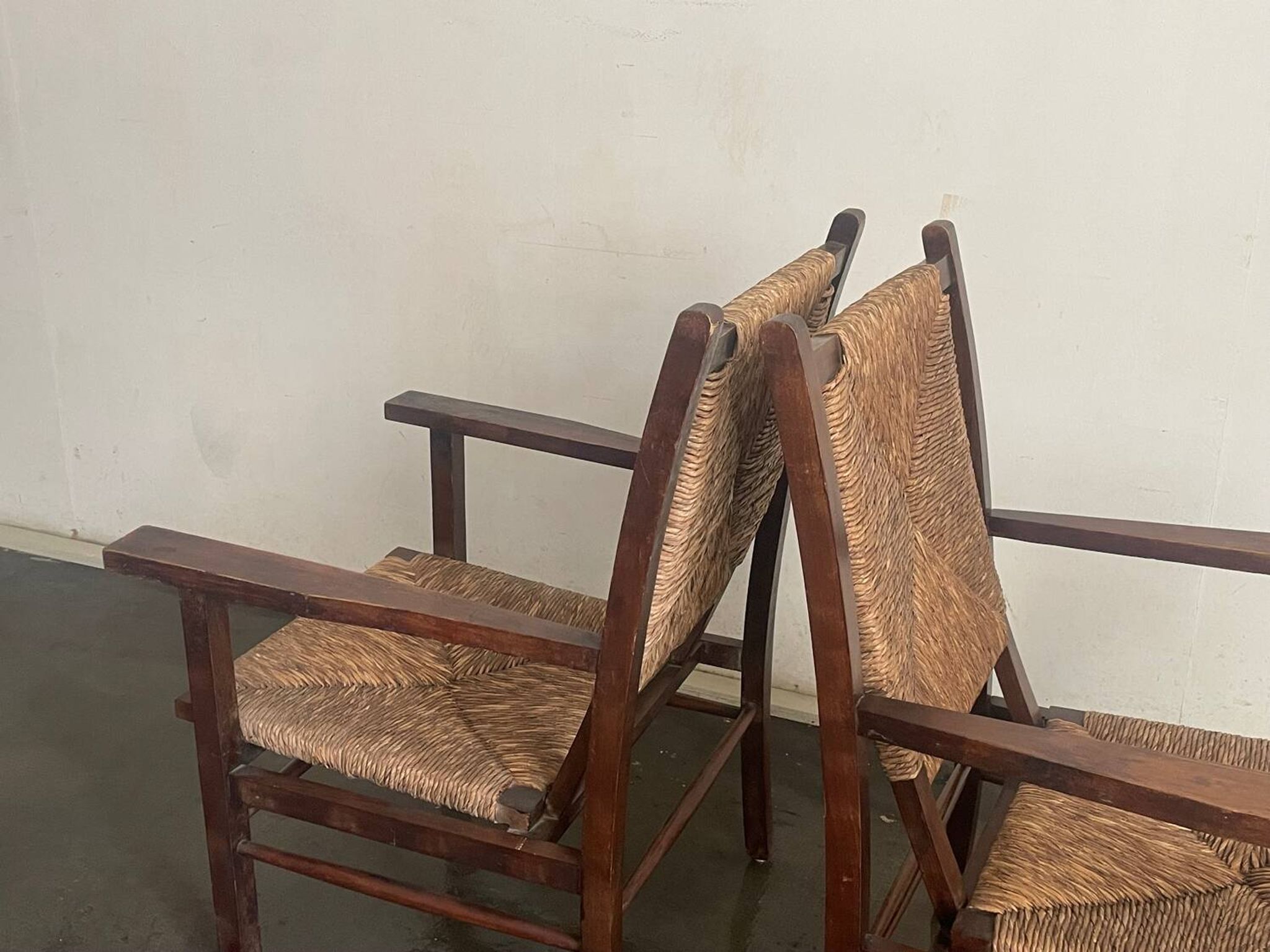 Pair of vintage armchairs