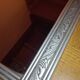 Silver art deco mirror