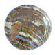 Empty handmade marbled pocket