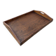 Large serving platter in solid oak