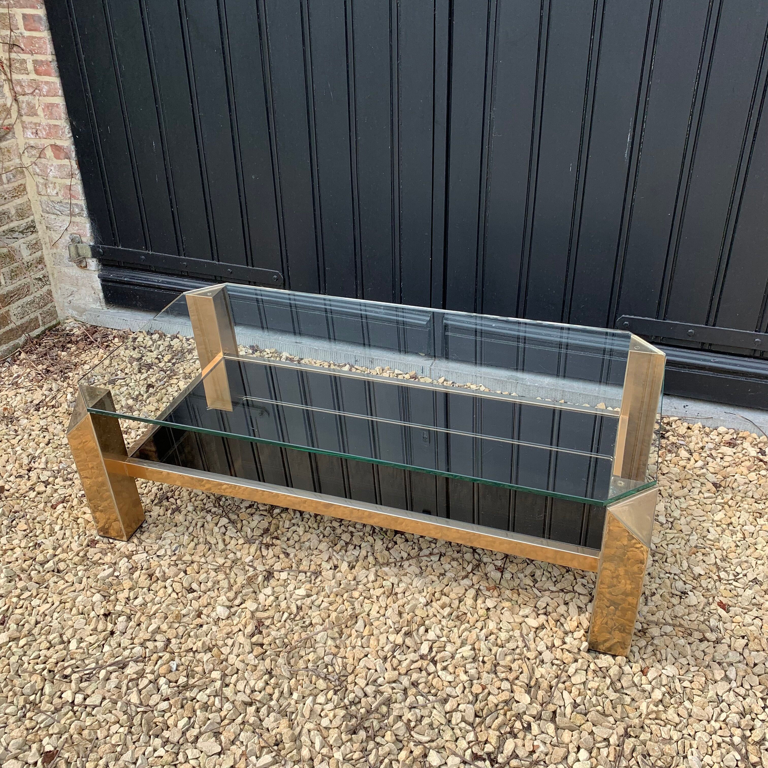 Table basse Belgo Chrome