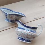 Vaisselle chinoise en porcelaine dite graine de riz  des années 50
